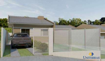 Casa com 3 dormitórios à venda, 54 m² por R$ 289.000,00 - São Dimas - Colombo/PR