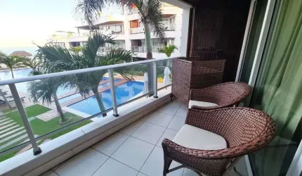 Apartamentos de excelente padrão no condomínio mais charmoso da praia de Cotovelo.