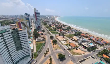 Lindo Apartamento reformado com 2 quartos com vista mar em Ponta Negra