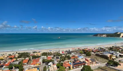 Viva no apto de 2/4 mais instagramável de frente pro mar de PN.