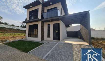 Sobrado com 3 dormitórios à venda, 107 m² por R$ 649.900,00 - Guaraituba - Colombo/PR