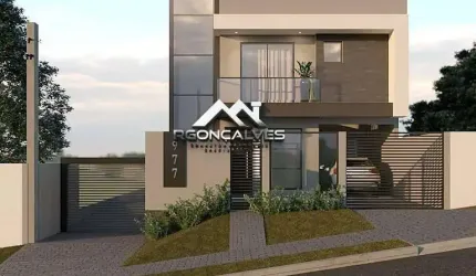 Triplex à venda em Curitiba, Bairro Alto, com 4 quartos, 129m²
