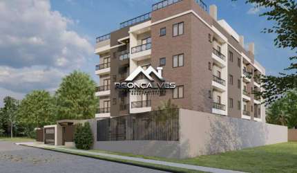 Apartamento com 2 quartos, 62m², à venda em Pinhais, Centro