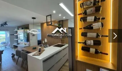 Apartamento à venda em Pinhais, Weissópolis, com 3 quartos, 77m²