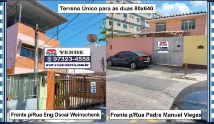 Dois Duplex Espaçosos com Frente para Duas Ruas em Localização Privilegiada