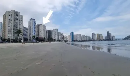 Apartamento com 122,80m, com 2 dormitórios,á venda por R$ 450.000,00-São Vicente-SP