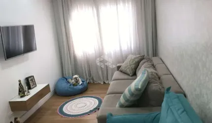 Apartamento 65 m², Dermachi - São Bernardo do Campo, 2 quartos, 2 banheiros, 1 cozinha, 1 vaga de garagem, recém reformado  elétrica e hidráulica .