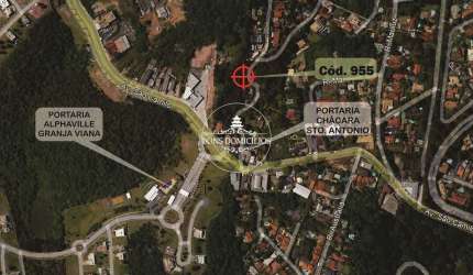 CHÁC. STO ANTONIO - LOTE EM RUA FECHADA, ALTO E COM VISTA!