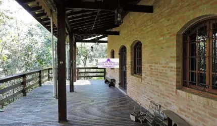RESERVA DO PEROBA - 5.300 M² - RÚSTICA! + HÓSPEDES, GOURMET, MUITO JARDIM!