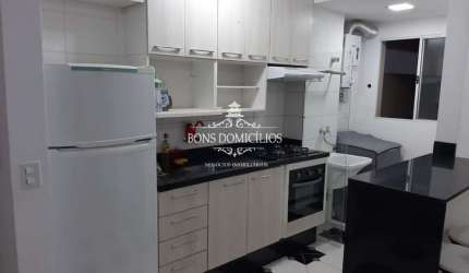 Apartamento com 2 quartos para alugar no Jardim Barro Branco, Cotia , 50 m2 por R$ 1.800