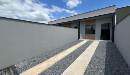 Casa Geminada para Venda em Guaramirim, Beira Rio, 2 dormitórios, 1 banheiro, 2 vagas