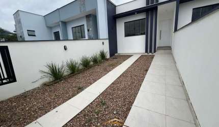 Casa Geminada para Venda em Jaraguá do Sul, Tres Rios do Sul, 2 dormitórios, 1 banheiro, 2 vagas