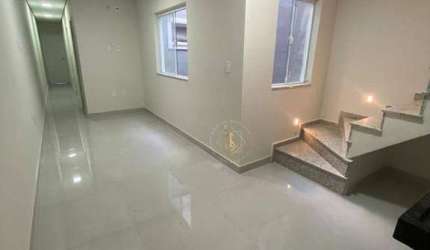 Cobertura com 3 dormitórios à venda, 130 m² por R$ 680.000,00 - Utinga - Santo André/SP