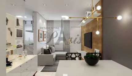 Sobrado com 2 dormitórios à venda, 56 m² por R$ 350.000,09 - Vila Príncipe de Gales - Santo André/SP