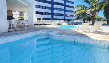 Apartamento para venda com 320m², 04 suítes e escritório em Lagoa Nova, andar alto e vista livre