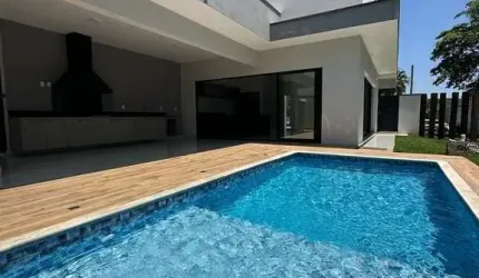 Casa térrea com piscina em condomínio para Alugar em Taubaté - SP