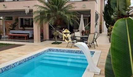 Casa com edícula e piscina no Condomínio Green Park