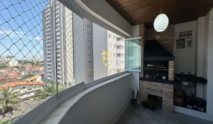 Apartamento com varanda gourmet para venda na Jaboticabeira