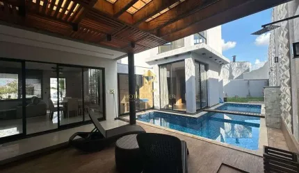 Casa com piscina disponível para venda e locação em condomínio em Taubaté.