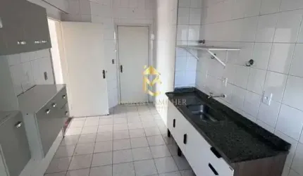 Apartamento com sacada disponível para locação em Taubaté.