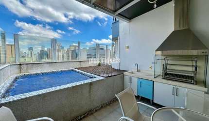 VILA NOVA CONCEIÇÃO COBERTURA DUPLEX 250,0M² 3 SUITES,  4 VAGAS - PISCINA E CHURRASQUEIRA