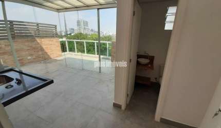 Apto cobertura em Pinheiros com 2 quartos
