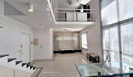 SEMI MOBILIADO -   EM FRENTE AO PARQUE BURLE MARX LOFT - 83M²AU 1 SUÍTE 2 GAR + DEPÓSITO