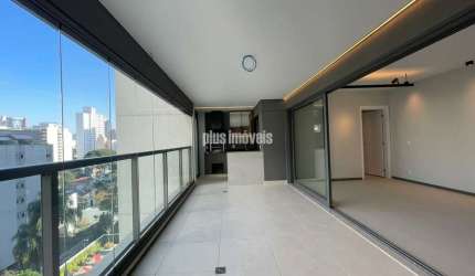 APARTAMENTO PINHEIROS SHOW ! NOVO, COM VARANDA COM CHURRASQUEIRA, FECHADA DE VIDRO, AR CONDICIONADO