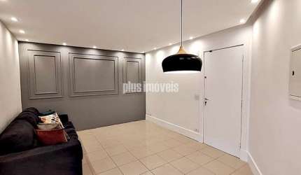 APARTAMENTO TIPO LOFT COM SALA/DORMITORIO/COZINHA AMERICANA/BANHEIROS/SACADA FEC VIDROS, 02VGS+DEP
