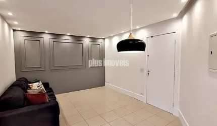 APARTAMENTO TIPO LOFT COM SALA/DORMITORIO/COZINHA AMERICANA/BANHEIROS/SACADA FEC VIDROS, 02VGS+DEP