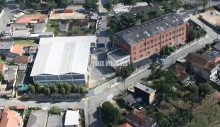 EMBU-GUAÇU GALPÃO INDUSTRIAL COM 9.562,53M² DE TERRENO E 6.353,00M² ÁREA CONSTRUÍDA.