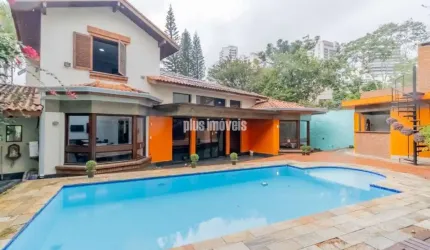 ENTRE CIADADE JARDIM E  REAL PARQUE 525,0M²AU  4 DORMS, 2 SUÍTES, 4 GAR -PISCINA CHURRASQUEIRA
