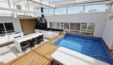 PRÓXIMO A GRADED SCHOOL!  COBERTUA COM 244,0M²AU 4 DORMITÓRIOS, 2 SUÍTES, 3 VAGAS DE GARAGEM