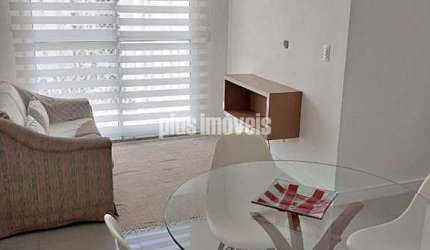 Apartamento mobiliado, 56,0m²Au 2 Dormitórios, Suíte, Garagem, Excelente Lazer.
