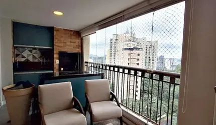 PANAMBY MOBILIADO -  131,0M² 3 SÚITES 2 GARAGEM - EXCELENTE LAZER