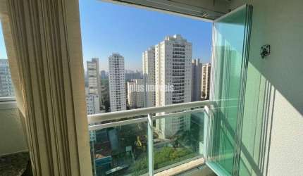 ALTO DA BOA VISTA - Apartamento com ampla sacada!!!