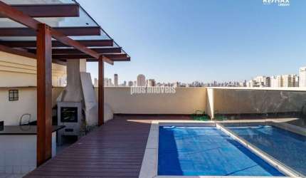 Cobertura Contemporânea com vista ampla e livre eternamente no Alto da Lapa!