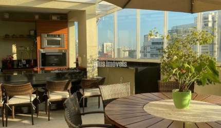 MAGNIFICA COBERTURA DUPLEX , FINO ACABAMENTO, ARMS NOS DTS, COZ.PLANEJADA