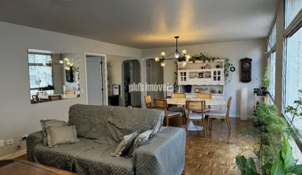 Apartamento reformado 134 m²,Higienópolis ,4 dormitórios , 2 vagas de garagem, px  shopping center