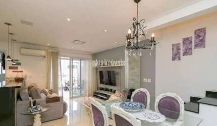 Lindo apartamento duplex,  decorado varanda c/pé direito duplo