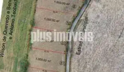 LOTES DE CHACARAS COM 1.000 M² - A PARTIR DE 190.000,00