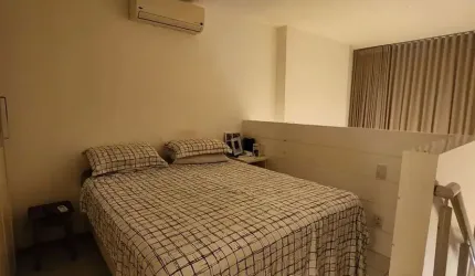 Aquarius Residence -Excelente    Loft  Duplex decorado e mobiliado,..