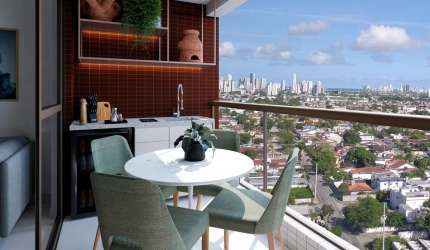 lindo apartamento em obra, 3 quartos, no Rosarinho, Recife- PE