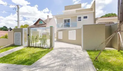 Sobrado com 4 dorm e amplo terraço à venda, 275 m² por R$ 1.500.000 - Bacacheri - Curitiba/PR