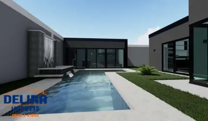 Casa no estilo moderno aceita financiamento bancário, use o seu FGTS.