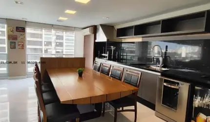 Apartamento Mobiliado para Venda em São Paulo, Parque da Mooca, 3 dormitórios, 3 suítes, 5 banheiros, 3 vagas