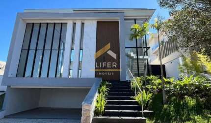 Casa em condomínio fechado com 4 quartos à venda na Estrada Municipal Adelina Segantini Cerqueira Leite, 0001, Chácara São Rafael, Campinas, 540 m2 por R$ 5.980.000