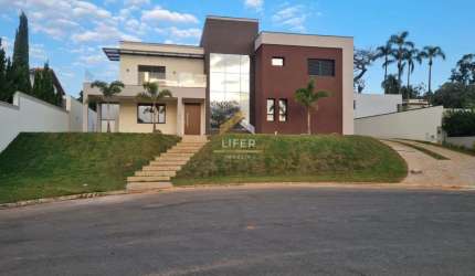 Casa em condomínio fechado com 4 quartos à venda na Rua Engenheiro Paulo de Campos Fessel, 351, Dois Córregos, Valinhos, 483 m2 por R$ 3.700.000