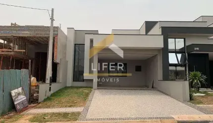 Casa em condomínio fechado com 3 quartos à venda na Avenida Luiz Greco, 225, São Bento, Paulínia, 137 m2 por R$ 1.040.000