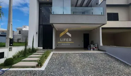Casa em condomínio fechado com 3 quartos à venda na Avenida Luiz Greco, 225, São Bento, Paulínia, 175 m2 por R$ 1.425.000
